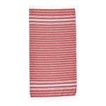 Set di 5 teli da mare SURFSIDE Cotone - Rosso