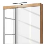 Beleuchteter Spiegelschrank Nison Eiche Dekor - Breite: 80 cm