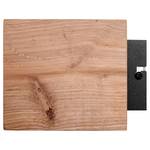 Applique murale Block Wood Chêne massif - Chêne / Noir - 1 ampoule