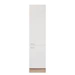 Armoire pour lave-vaisselle Bendoc Blanc mat / Imitation chêne Sonoma