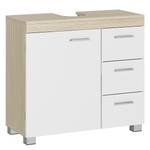 Wastafelonderkast Buraw wit/beige