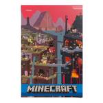 Poster Minecraft Papier - Mehrfarbig - 61 x 91,5 cm