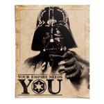 Poster Star Wars Classic papier - zwart - 40 x 50 cm