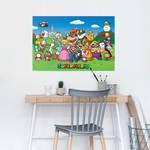 Poster Super Mario Papier - Mehrfarbig - 61 x 91,5 cm