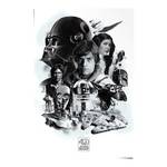 Poster Star Wars Papier - Schwarz - 61 x 91,5 cm