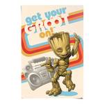 Poster Get your Groot on papier - meerdere kleuren - 61 x 92 cm