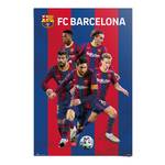 Poster FC Barcelona papier - meerdere kleuren - 61 x 91,5 cm