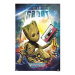 Poster Guardians Of The Galaxy - Vol.2 papier - meerdere kleuren - 61 x 91,5 cm