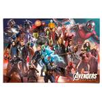 Poster Avengers Endgame Papier - Mehrfarbig - 61 x 91,5 cm