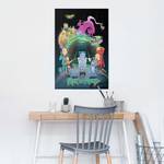 Poster Rick and Morty papier - meerdere kleuren - 61 x 91,5 cm