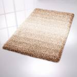 Badteppich Oslo Polyester - Creme / Beige - 70 x 120 cm