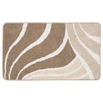 Badteppich Flame Polyacryl - Taupe - 60 x 100 cm