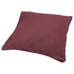 Strickkissenhülle Viby Polyester - 50 x 50 cm - Bordeaux