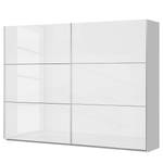 Armoire à portes coulissantes Zomme Blanc - Largeur : 270 cm