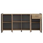 Sideboard Fejel Typ D Eiche Artisan Dekor / Grau