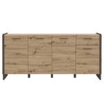 Sideboard Fejel Typ D Eiche Artisan Dekor / Grau