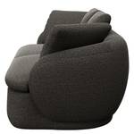 3-Sitzer Sofa APELLO Webstoff Mava: Anthrazit / Schwarz / Weiß meliert