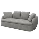 3-Sitzer Sofa APELLO Bouclé Stoff Bony: Grau