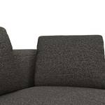 2,5-Sitzer Sofa APELLO Webstoff Mava: Anthrazit / Schwarz / Weiß meliert