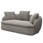 2,5-Sitzer Sofa APELLO Webstoff Mava: Grau / Weiß meliert