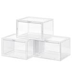 Schuhbox Trets 3er-Set Transparent