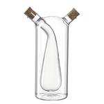 Bouteille Cucina 2 en 1 Transparent - Verre - 11 x 18 x 7 cm