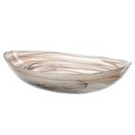 Coupe Alabastro ovale Beige - Verre - 22 x 7 x 15 cm