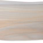 Coupe Alabastro ovale Beige - Verre - 22 x 7 x 15 cm