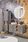 Mobile sottolavabo Mona Grigio basalto / Effetto rovere