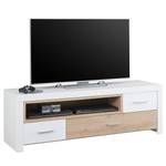 Mobile TV Bedino Bianco / Effetto rovere Artisan