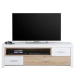 Mobile TV Bedino Bianco / Effetto rovere Artisan