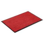 Deurmat Diamant polyamide - Rood - 80 x 120 cm