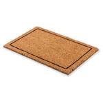 Paillasson Coco Style cadre Fibres de coco - Marron - 40 x 60 cm