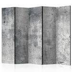 Paravent Fresh Concrete acoustique Intissé sur bois massif - Gris - 225 x 172 cm