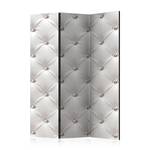 Kamerscherm White Elegance 1-zijdig vlies op massief hout - wit - 135 x 172 cm