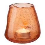 Teelichthalter FALL IN LOVE 4er-Set Glas - Orange