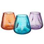 Teelichthalter FALL IN LOVE 4er-Set Glas - Orange