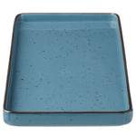 Dinnerteller FINCA 4er-Set Porzellan - Blau - 15 x 34 cm