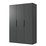 Drehtürenschrank Level36 - 236 cm Typ B Graphit - Breite: 150 cm - Ohne Spiegeltür/-en