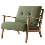 Fauteuil TIMON Bouclé Stof Bony: Mosgroen