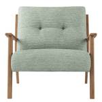 Fauteuil TIMON Corduroy Scilla: Mint