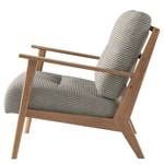 Sessel TIMON Cordstoff Scilla: Graubraun