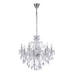 Lustre Gracia Verre cristallin - 8 ampoules - Translucide