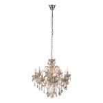 Lustre Gracia Verre cristallin - 8 ampoules - Cuivre