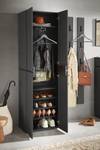 Garderobenschrank Voleo Graphit