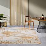 In- & Outdoor Teppich Charles Polyester / BCF - Creme / Gold - 120 x 180 cm