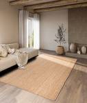 Teppich Rosalie Jute - Beige - 120 x 170 cm