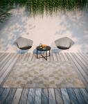 In- & Outdoor Teppich Margaretha Polypropylen - Natur / Braun - 115 x 170 cm