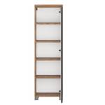 Midischrank Arosa Grau / Wotaneiche Dekor