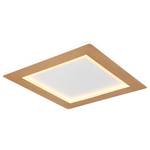 LED-Deckenleuchte Clay Acryl / Eisen - 1-flammig